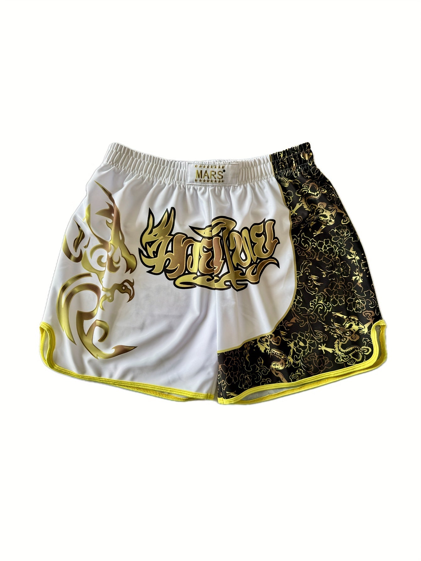 MMA Training Shorts, Dragon Pattern