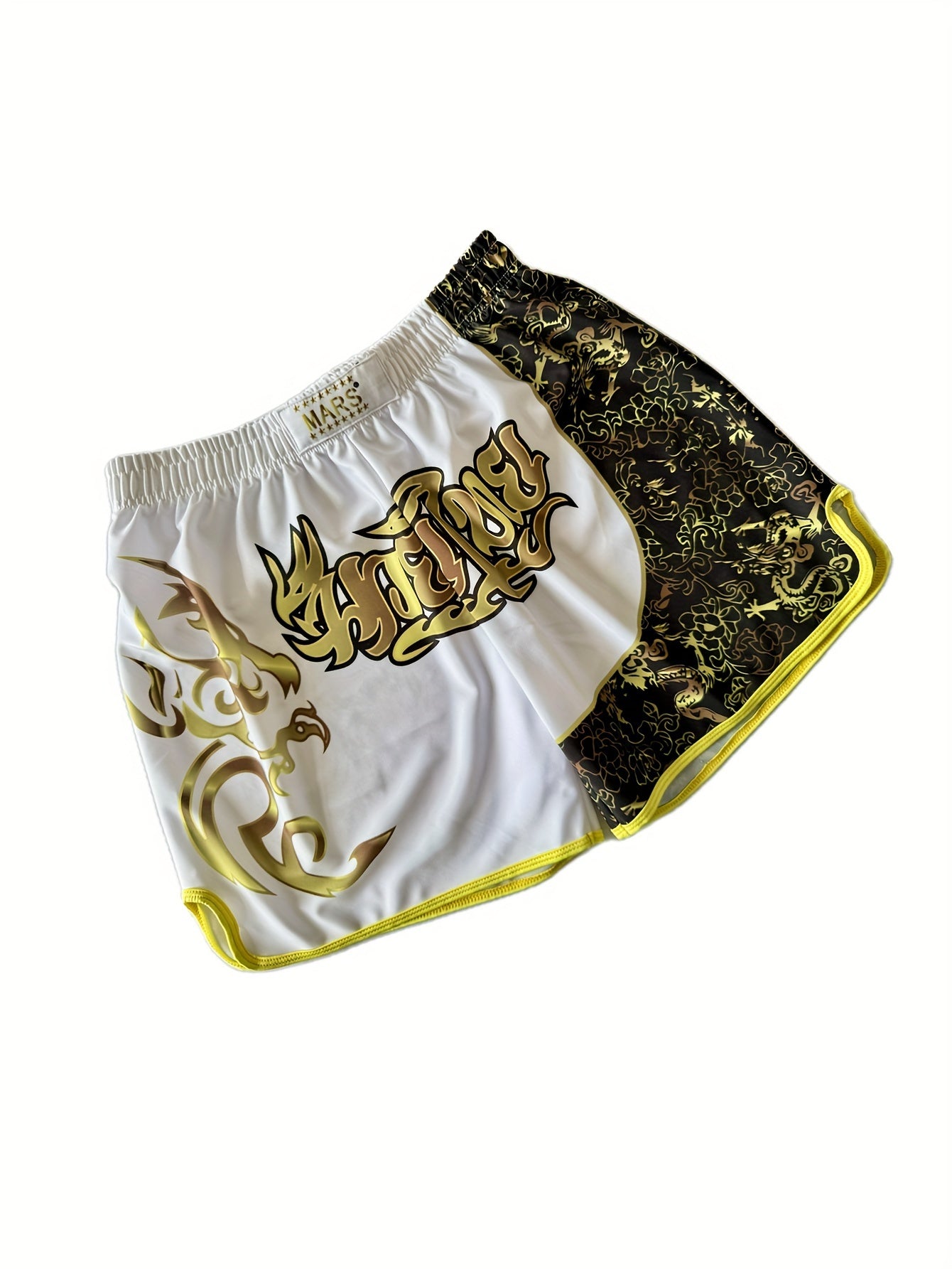 MMA Training Shorts, Dragon Pattern