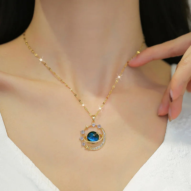 Stunning, Versatile Starry Sky Necklace