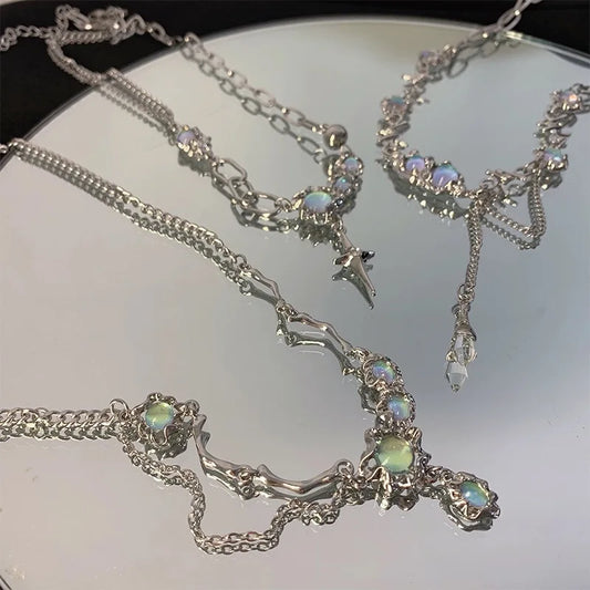 Trendy, sparkling, unique, elegant, fashionable korean chain