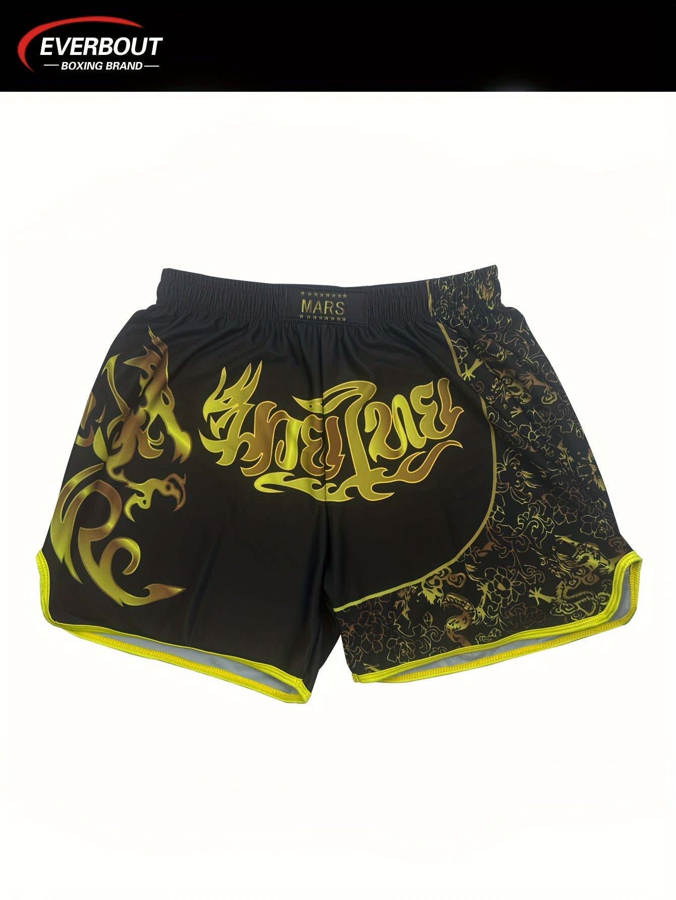 MMA Training Shorts, Dragon Pattern