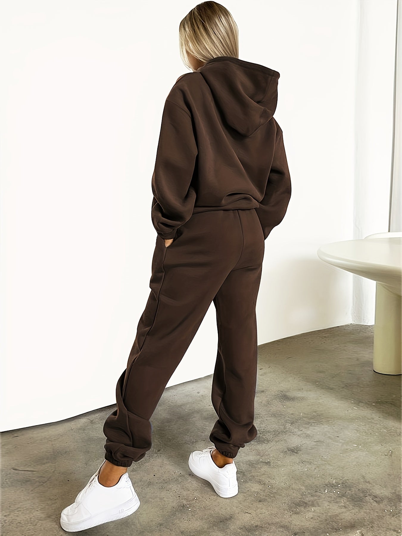 Trendy, Comfortable Hooded Tracksuit Set