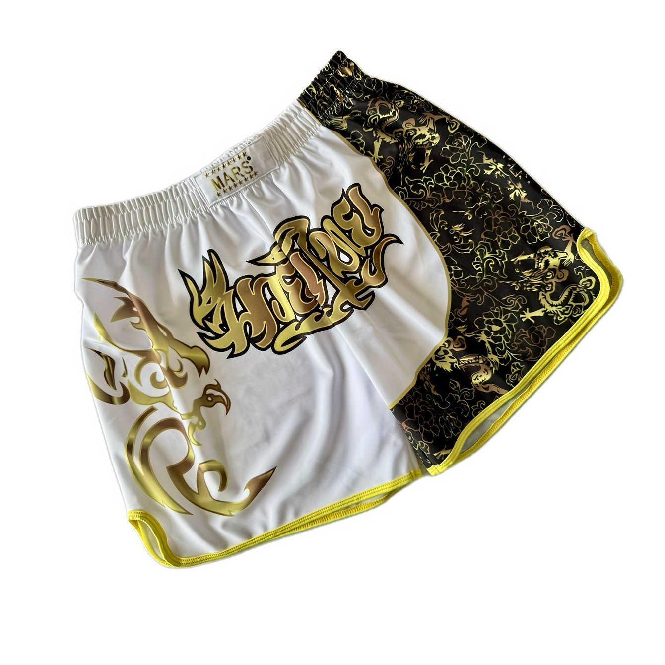 MMA Training Shorts, Dragon Pattern